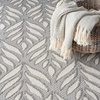 image:imageNourison Home Aloha Ivory Grey 53 x 75 Area Rug  Easy Clean Non Shedding Bed Room Living Room Dining Room Kitchen 5 x 8Grey