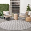 image:imageNourison Home Aloha Ivory Grey 53 x 75 Area Rug  Easy Clean Non Shedding Bed Room Living Room Dining Room Kitchen 5 x 8Grey