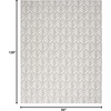 image:imageNourison Home Aloha Ivory Grey 53 x 75 Area Rug  Easy Clean Non Shedding Bed Room Living Room Dining Room Kitchen 5 x 8Grey
