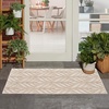 image:imageNourison Home Aloha Ivory Grey 53 x 75 Area Rug  Easy Clean Non Shedding Bed Room Living Room Dining Room Kitchen 5 x 8Ivory Grey