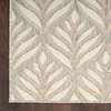 image:imageNourison Home Aloha Ivory Grey 53 x 75 Area Rug  Easy Clean Non Shedding Bed Room Living Room Dining Room Kitchen 5 x 8Ivory Grey