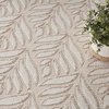 image:imageNourison Home Aloha Ivory Grey 53 x 75 Area Rug  Easy Clean Non Shedding Bed Room Living Room Dining Room Kitchen 5 x 8Ivory Grey