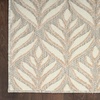 image:imageNourison Home Aloha Ivory Grey 53 x 75 Area Rug  Easy Clean Non Shedding Bed Room Living Room Dining Room Kitchen 5 x 8Ivory Grey