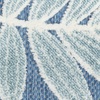 image:imageNourison Home Aloha Ivory Navy 710 x 106 Area Rug  Easy Clean Non Shedding Bed Room Living Room Dining Room Kitchen 8 x 11Blue
