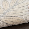 image:imageNourison Home Aloha Ivory Navy 710 x 106 Area Rug  Easy Clean Non Shedding Bed Room Living Room Dining Room Kitchen 8 x 11Blue Mocha