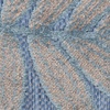 image:imageNourison Home Aloha Ivory Navy 710 x 106 Area Rug  Easy Clean Non Shedding Bed Room Living Room Dining Room Kitchen 8 x 11Blue Rose