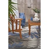 image:imageNourison Home Aloha Ivory Navy 710 x 106 Area Rug  Easy Clean Non Shedding Bed Room Living Room Dining Room Kitchen 8 x 11Grey Blue