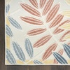 image:imageNourison Home Aloha Ivory Navy 710 x 106 Area Rug  Easy Clean Non Shedding Bed Room Living Room Dining Room Kitchen 8 x 11Ivory Blue