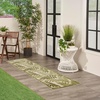 image:imageNourison Home Aloha Ivory Navy 710 x 106 Area Rug  Easy Clean Non Shedding Bed Room Living Room Dining Room Kitchen 8 x 11Ivory Green