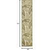 image:imageNourison Home Aloha Ivory Navy 710 x 106 Area Rug  Easy Clean Non Shedding Bed Room Living Room Dining Room Kitchen 8 x 11Ivory Green