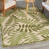 image:imageNourison Home Aloha Ivory Navy 710 x 106 Area Rug  Easy Clean Non Shedding Bed Room Living Room Dining Room Kitchen 8 x 11Ivory Green