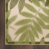 image:imageNourison Home Aloha Ivory Navy 710 x 106 Area Rug  Easy Clean Non Shedding Bed Room Living Room Dining Room Kitchen 8 x 11Ivory Green