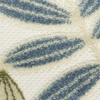 image:imageNourison Home Aloha Ivory Navy 710 x 106 Area Rug  Easy Clean Non Shedding Bed Room Living Room Dining Room Kitchen 8 x 11Ivory Rose