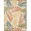 image:imageNourison Home Aloha Ivory Navy 710 x 106 Area Rug  Easy Clean Non Shedding Bed Room Living Room Dining Room Kitchen 8 x 11Ivory Rose