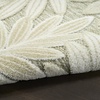 image:imageNourison Home Aloha Ivory Navy 710 x 106 Area Rug  Easy Clean Non Shedding Bed Room Living Room Dining Room Kitchen 8 x 11Ivory Sage