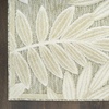 image:imageNourison Home Aloha Ivory Navy 710 x 106 Area Rug  Easy Clean Non Shedding Bed Room Living Room Dining Room Kitchen 8 x 11Ivory Sage