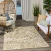 image:imageNourison Home Aloha Ivory Navy 710 x 106 Area Rug  Easy Clean Non Shedding Bed Room Living Room Dining Room Kitchen 8 x 11Ivory Sage
