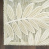 image:imageNourison Home Aloha Ivory Navy 710 x 106 Area Rug  Easy Clean Non Shedding Bed Room Living Room Dining Room Kitchen 8 x 11Ivory Sage