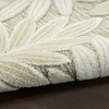 image:imageNourison Home Aloha Ivory Navy 710 x 106 Area Rug  Easy Clean Non Shedding Bed Room Living Room Dining Room Kitchen 8 x 11Ivory Sage
