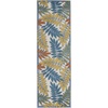 image:imageNourison Home Aloha Ivory Navy 710 x 106 Area Rug  Easy Clean Non Shedding Bed Room Living Room Dining Room Kitchen 8 x 11IvoryMulti