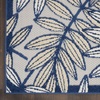 image:imageNourison Home Aloha Ivory Navy 710 x 106 Area Rug  Easy Clean Non Shedding Bed Room Living Room Dining Room Kitchen 8 x 11IvoryNavy