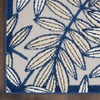 image:imageNourison Home Aloha Ivory Navy 710 x 106 Area Rug  Easy Clean Non Shedding Bed Room Living Room Dining Room Kitchen 8 x 11IvoryNavy