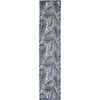 image:imageNourison Home Aloha Ivory Navy 710 x 106 Area Rug  Easy Clean Non Shedding Bed Room Living Room Dining Room Kitchen 8 x 11IvoryNavy
