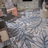 image:imageNourison Home Aloha Ivory Navy 710 x 106 Area Rug  Easy Clean Non Shedding Bed Room Living Room Dining Room Kitchen 8 x 11IvoryNavy