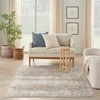 image:imageNourison Home Aloha Ivory Navy 710 x 106 Area Rug  Easy Clean Non Shedding Bed Room Living Room Dining Room Kitchen 8 x 11IvoryNavy