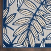 image:imageNourison Home Aloha Ivory Navy 710 x 106 Area Rug  Easy Clean Non Shedding Bed Room Living Room Dining Room Kitchen 8 x 11IvoryNavy