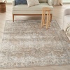 image:imageNourison Home Aloha Ivory Navy 710 x 106 Area Rug  Easy Clean Non Shedding Bed Room Living Room Dining Room Kitchen 8 x 11IvoryNavy
