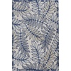 image:imageNourison Home Aloha Ivory Navy 710 x 106 Area Rug  Easy Clean Non Shedding Bed Room Living Room Dining Room Kitchen 8 x 11IvoryNavy