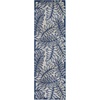 image:imageNourison Home Aloha Ivory Navy 710 x 106 Area Rug  Easy Clean Non Shedding Bed Room Living Room Dining Room Kitchen 8 x 11IvoryNavy