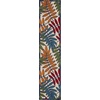 image:imageNourison Home Aloha Ivory Navy 710 x 106 Area Rug  Easy Clean Non Shedding Bed Room Living Room Dining Room Kitchen 8 x 11Multi Color