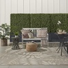 image:imageNourison Home Aloha Ivory Navy 710 x 106 Area Rug  Easy Clean Non Shedding Bed Room Living Room Dining Room Kitchen 8 x 11Natural