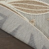 image:imageNourison Home Aloha Ivory Navy 710 x 106 Area Rug  Easy Clean Non Shedding Bed Room Living Room Dining Room Kitchen 8 x 11Natural