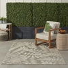 image:imageNourison Home Aloha Ivory Navy 710 x 106 Area Rug  Easy Clean Non Shedding Bed Room Living Room Dining Room Kitchen 8 x 11Natural