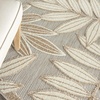 image:imageNourison Home Aloha Ivory Navy 710 x 106 Area Rug  Easy Clean Non Shedding Bed Room Living Room Dining Room Kitchen 8 x 11Natural