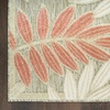 image:imageNourison Home Aloha Ivory Navy 710 x 106 Area Rug  Easy Clean Non Shedding Bed Room Living Room Dining Room Kitchen 8 x 11Sage Rose