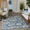 image:imageNourison Home Aloha Multicolor 3 x 5 Area Rug  Easy Clean Non Shedding Bed Room Living Room Dining Room Kitchen 3 x 5Blue