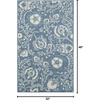 image:imageNourison Home Aloha Multicolor 3 x 5 Area Rug  Easy Clean Non Shedding Bed Room Living Room Dining Room Kitchen 3 x 5Blue