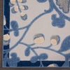 image:imageNourison Home Aloha Multicolor 3 x 5 Area Rug  Easy Clean Non Shedding Bed Room Living Room Dining Room Kitchen 3 x 5Blue Grey