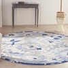 image:imageNourison Home Aloha Multicolor 3 x 5 Area Rug  Easy Clean Non Shedding Bed Room Living Room Dining Room Kitchen 3 x 5Blue Grey