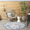 image:imageNourison Home Aloha Multicolor 3 x 5 Area Rug  Easy Clean Non Shedding Bed Room Living Room Dining Room Kitchen 3 x 5Blue Grey