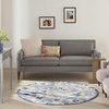 image:imageNourison Home Aloha Multicolor 3 x 5 Area Rug  Easy Clean Non Shedding Bed Room Living Room Dining Room Kitchen 3 x 5Blue Grey