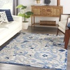 image:imageNourison Home Aloha Multicolor 3 x 5 Area Rug  Easy Clean Non Shedding Bed Room Living Room Dining Room Kitchen 3 x 5Blue Grey