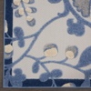image:imageNourison Home Aloha Multicolor 3 x 5 Area Rug  Easy Clean Non Shedding Bed Room Living Room Dining Room Kitchen 3 x 5Blue Grey