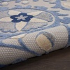 image:imageNourison Home Aloha Multicolor 3 x 5 Area Rug  Easy Clean Non Shedding Bed Room Living Room Dining Room Kitchen 3 x 5Blue Grey
