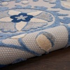 image:imageNourison Home Aloha Multicolor 3 x 5 Area Rug  Easy Clean Non Shedding Bed Room Living Room Dining Room Kitchen 3 x 5Blue Grey