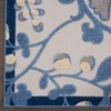 image:imageNourison Home Aloha Multicolor 3 x 5 Area Rug  Easy Clean Non Shedding Bed Room Living Room Dining Room Kitchen 3 x 5Blue Grey
